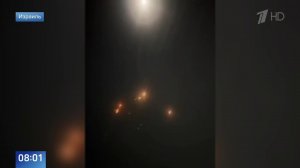 Появились кадры ответных ударов Ирана по Израилю.