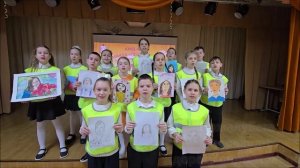 Отряд ЮИД "Пешеходики" поздравляет с Международным Женским днём