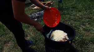 ГОТОВИМ БЛЮДО ИЗ БАРАНИНЫ В ГОРАХ