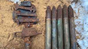 Коп по войне. Опасные находки в советском блиндаже.