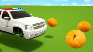 Песня Колеса в автобусе, разноцветные пауки и красочный школьный автобус, Детски