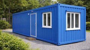 Коттедж из двух бытовок: как построить дом за 100 тысяч рублей из обычных вагончиков