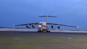 Спецборт Ил-76 МЧС РФ доставил из Египта в Россию 84 россиян.