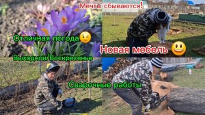 02-03-2026 Мечты сбываются!/Из Сибири на юг/Насыщенные выходные/Новая мебель/Сварочные работы/Пилим/