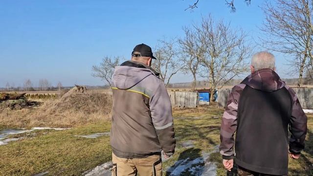 Хутор Замошье/ЖУРАВЛИ ПРИЛЕТЕЛИ, ПРОСНУЛИСЬ ПЧЁЛЫ, НАЧИНАЕМ СТРОЙКУ НА ХУТОРЕ.