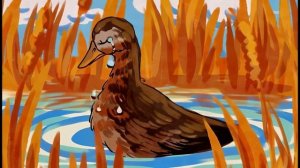 Сказка "Бескрылый гусенок" (На ительменском языке)