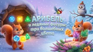 Арибель и ледяные фигуры: три волшебных цвета