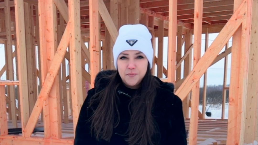 Строительство одноэтажного каркасного дома площадью 83 м2 в поселке Никольское