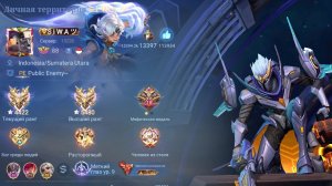 5480 ЗВЁЗД!!! 5221 МАТЧ 91% ПОБЕД!!! КАК ИГРАЕТ ТОП 1 ГЛОБАЛ ПО ЗВЁЗДАМ МОБАЙЛ ЛЕГЕНД