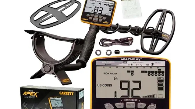 Garrett ACE APEX и катушка NEL FLY - тест глубины на полигоне! Берёт ли 5 коп Е2?