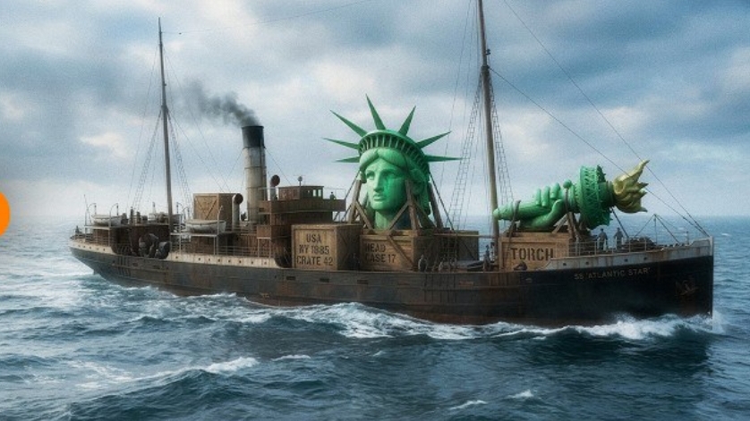 Статуя свободы: История которую ты не знаешь.