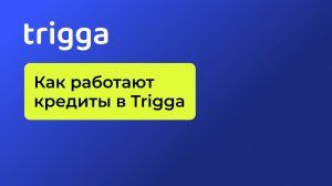 Как работают кредиты в Trigga