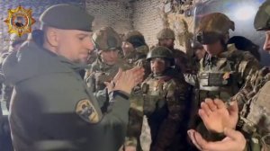 Апти Алаудинов "АХМАТ". Вручение бойцам государственных наград