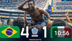 ПОСЛЕДНИЙ ЧЕМПИОНАТ МИРА КОРОЛЯ! ТРЕТИЙ ТРИУМФ ПЕЛЕ, КОТОРЫЙ РАСТРОГАЛ ВЕСЬ МИР В 1970 ГОДУ