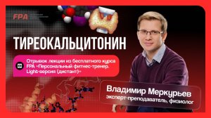 Тиреокальцитонин | Владимир Меркурьев (FPA) | Бесплатный курс «Персональный тренер»