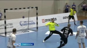 Ставропольские гандболисты сыграют сегодня с московской командой