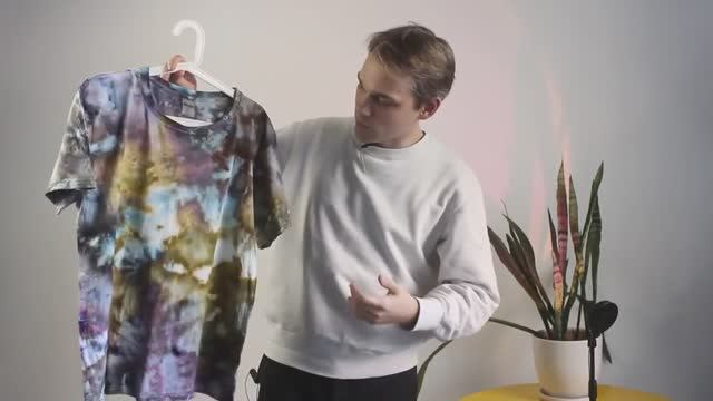 ТАЙ-ДАЙ ОКРАШИВАНИЕ В ЛЕДЯНОЙ ТЕХНИКЕ красителями DROPCOLOR