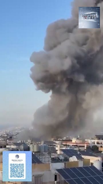 Очевидцы публикуют видео с атаками израильских военных на Бейрут