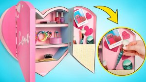 Самодельное очаровательное картонное хранилище для украшений