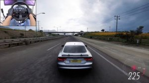 Audi RS7 Sportback: 730 сил спортивного седана 🔥 Заезд в Forza Horizon 5 на Thrustmaster T300RS 🏁