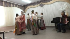 "Тустеп", бытовой танец. д.Орловка, Бирилюсский район, Красноярский край.