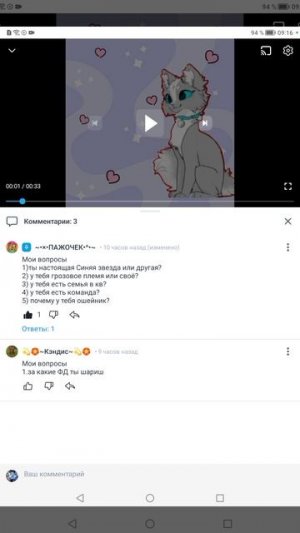 Отвечаю на вопросы