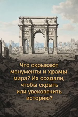 Что скрывают монументы и храмы мира ? Часть 1