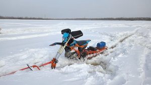 Сноубайк БЕЗ КУПЮР!