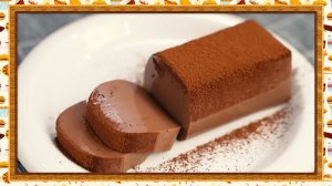 Шоколадный пудинг за 15 минут (3 ингредиента)