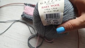 триостарты марта // старт 1 // gazzal baby wool