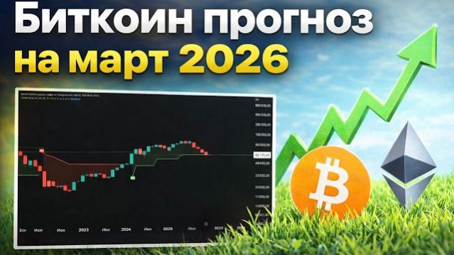 ⚪️ Прогноз BTC на март 2026: суперподдержка держит?