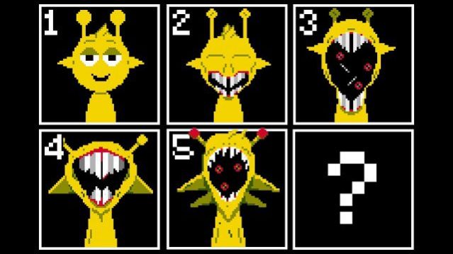 САЙМОН 5 ФАЗ В 8 БИТ! ЖЁЛТЫЙ СПРУНКИ В 8 БИТНОЙ ИГРЕ СТИЛЬ РЕТРО! ПОДБОРКА ФАЗ SPRUNKI РЕАКЦИЯ