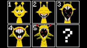 САЙМОН 5 ФАЗ В 8 БИТ! ЖЁЛТЫЙ СПРУНКИ В 8 БИТНОЙ ИГРЕ СТИЛЬ РЕТРО! ПОДБОРКА ФАЗ SPRUNKI РЕАКЦИЯ