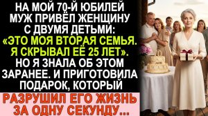 Истории из жизни| На мой 70-й юбилей муж привёл любовницу |Аудио рассказы|Жизненные истории