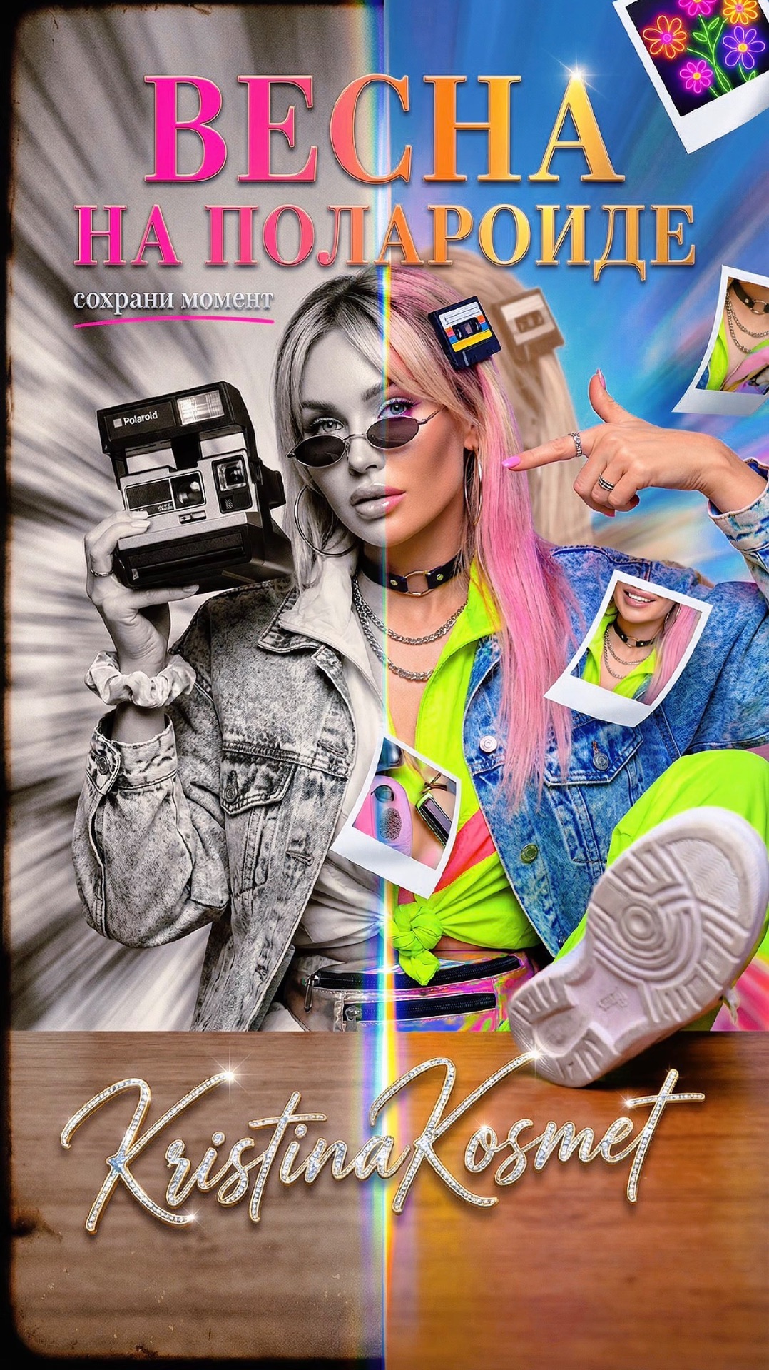 Сегодня — первый день весны, и мы словно нажали кнопку REWIND и перенеслись в 90‑е