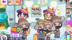 покупаем продукты семьёй