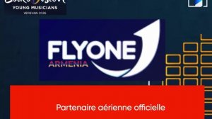 Partenaire aérienne officielle du Eurovision des jeunes musiciens'26
