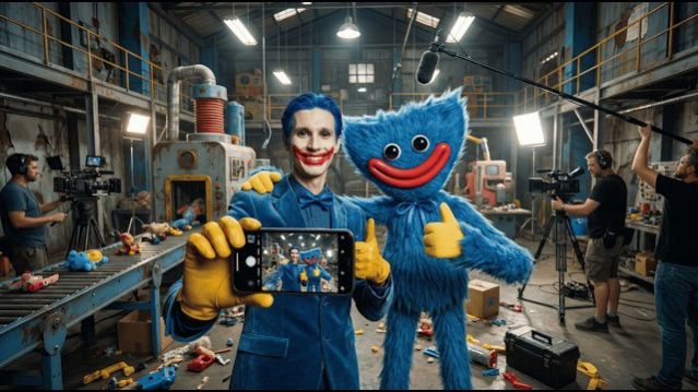 ПОППИ ПЛЕЙТАМ ПОПАЛ В РЕАЛЬНУЮ ЖИЗНИ POPPY PLAYTIME С РЕАЛЬНЫМИ АКТЁРАМИ! ЛЕГЕНДАРНАЯ ИГРА РЕАКЦИЯ