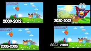 Какая годы заставки Смешариков лучше?