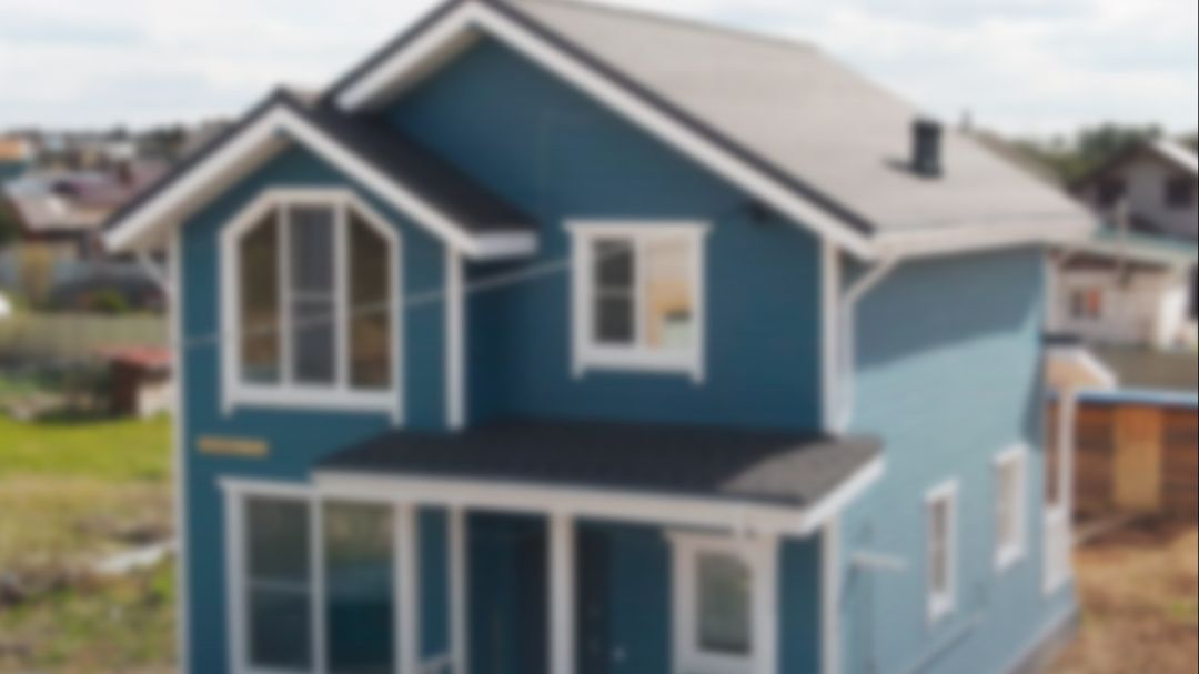 Двухэтажный каркасный дом общей площадью 126 м2