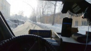 Морозы давят , а цены не растут! Яндекс тариф грузовой. Новосибирск.