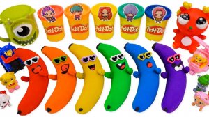 ЛЕПИМ БАНАНЫ ИЗ ЦВЕТНОГО КИНЕТИЧЕСКОГО ПЕСКА АСМР ВИДЕО МУЛЬТИКИ ДЛЯ ДЕТЕЙ КАНАЛ ИГРАЛКИ-ЗАЛИПАЛКИ