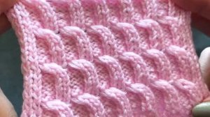 🧶ЭФФЕКТНЫЙ РЕЛЬЕФНЫЙ УЗОР💜