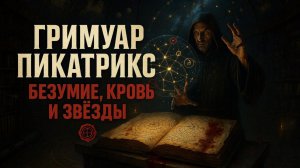 22. PICATRIX — Гримуар, написанный безумием, кровью и звездным светом | Черный Кабинет