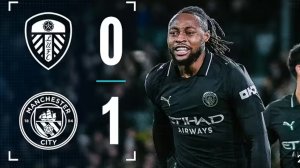 Лидс - Манчестер Сити. Обзор матча. Англия, тур 28