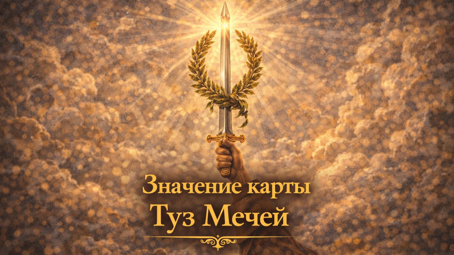 Значение карты таро Туз Мечей