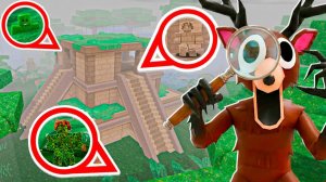 ПРЯТКИ в ДЖУНГЛЯХ 99 ночей в ROBLOX!