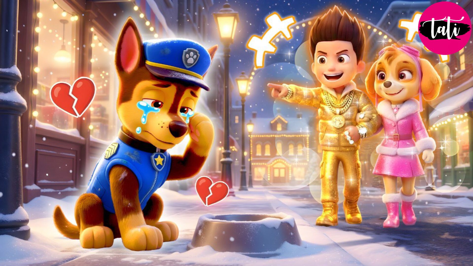 Щенячий патруль и Маршалл. Залипательное видео. Мультфильм для детей и малышей. Анимация 319