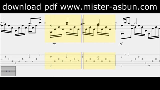 Ezio's Family | Assassin’s Creed II OST | Табы + Ноты