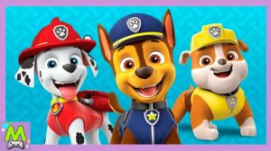 Щенячий Патруль Приходит на Помощь Друзьям.Приключения Маршала на Поезде.Мультик Игра